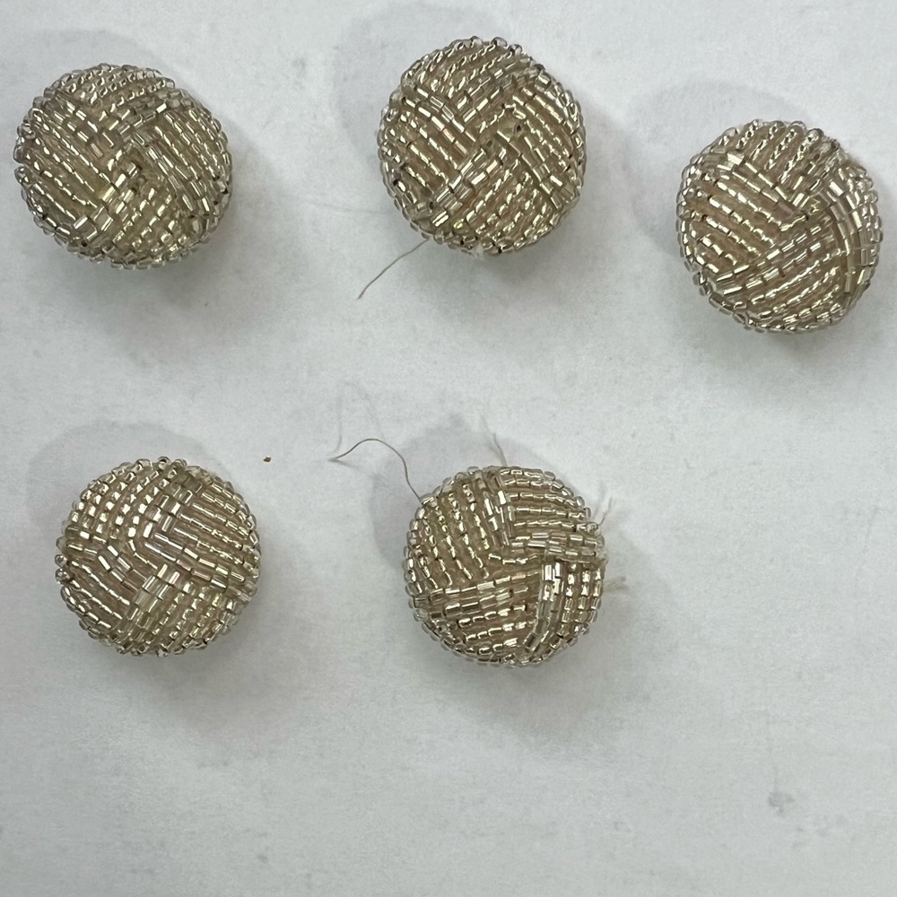 Vintage rhinestone buttons